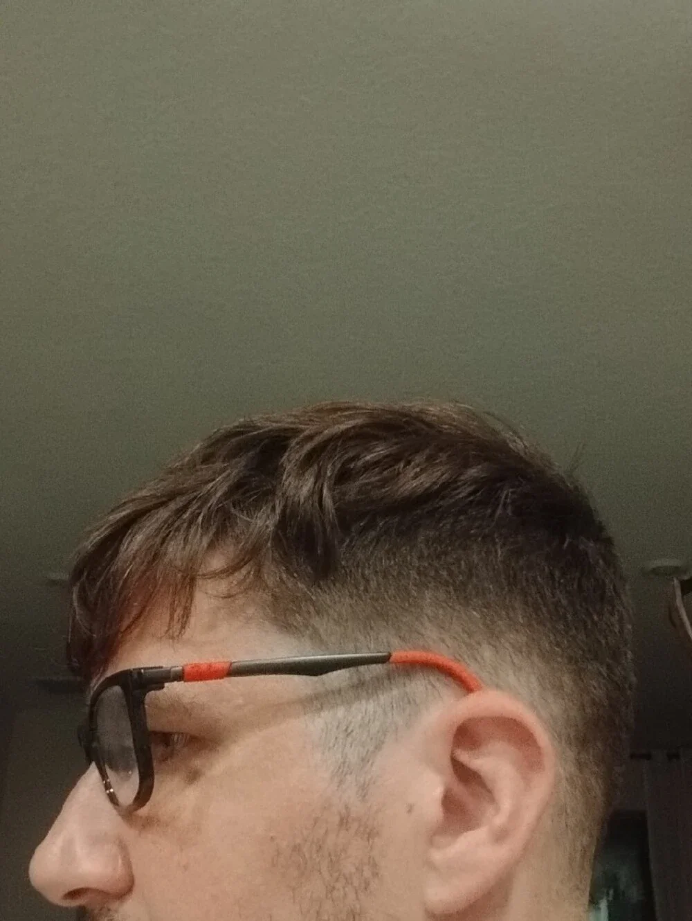 Ray-Ban Kids Black Frames with Malable Red Temple Tips